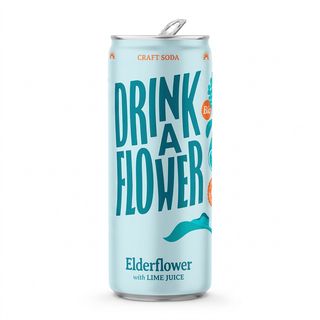 DRINK A FLOWER ORGANIC ELDERFLOWER & LIME JUICE