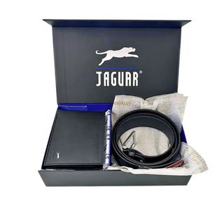 Jaguar Gift Set – Remen i novčanik