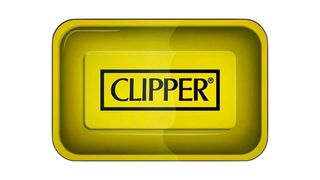 Tava pentru rulat metalica, Clipper Logo Yellow (275 mm x 175 mm)