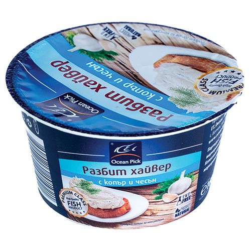 Хайвер Разбит Ocean Pick Копър И Чесън  Кутия