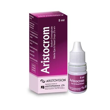 Aristopharma Aristocrom Sodium Cromoglycate 2% w/v, 5ml
