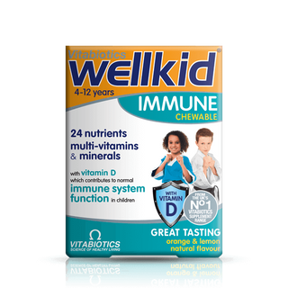 Wellkid Immune Chewable (4-12 yrs) 30's