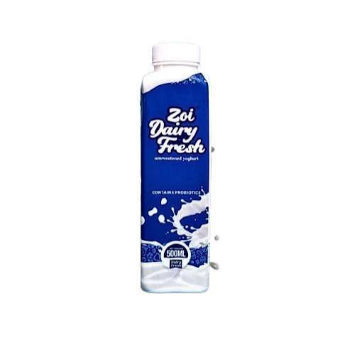 Zoi Dairy Fresh Unsweetened Yoghurt, 500Ml