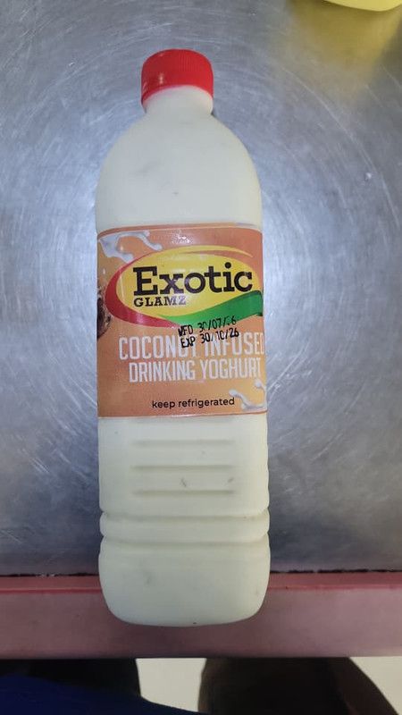 Exotic Glamz Coconut Yoghurt, 1L