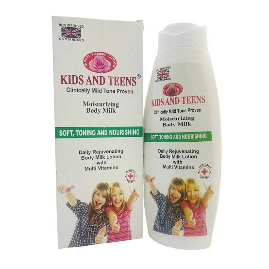 Kids And Teens Moisturizing Body Milk, 350Ml