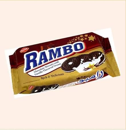 Rambo Chocolate Biscuit With Vanilla Scent, 160G