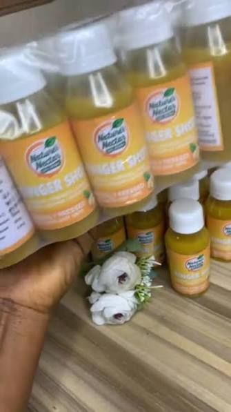 Natures Nectar Ginger Shots, 6 Bottles