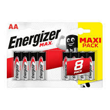Energizer Max Aa Batteries, 8-Pack