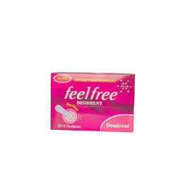 Feelfree Pink Deodorant Panty Liners, 30 Pieces