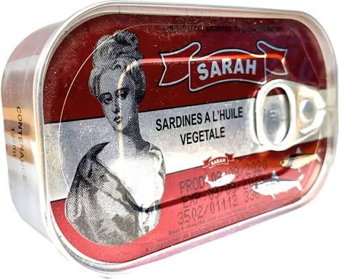 Sarah Sardines In Vegetable Oil, 125G