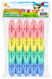 Sunbelt Peg-13 Laundry Clips 20 Pack