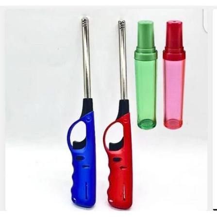 Kk Refillable Gas Lighter Red/Blue