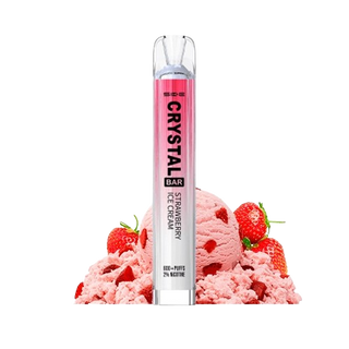 SKE CRYSTAL 600 STRAWBERRY ICE CREAM 20MG