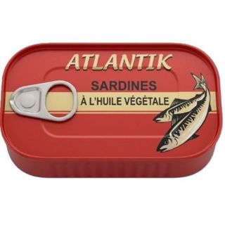Sardine Huile Vegetale Altantik 125G