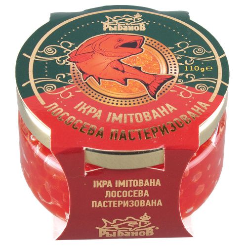 Продукт Пастьоризиран Рьiбанов От Сьомга Червен