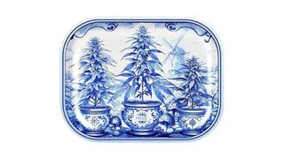 Tava pentru rulat mica din Metal, Delft 18x14cm