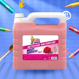 Offre NETTOY BACTERICIDE ROSE 4L S CLEAN - 100047839