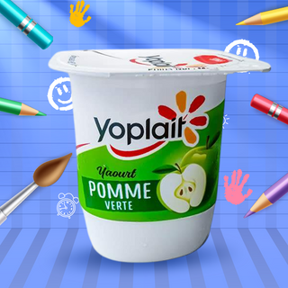 Offre YAOURT AROMATION POM VERTE 125G YOP - 100487340