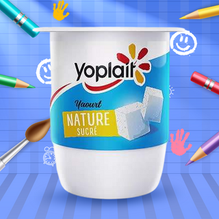 Offre YAOURT NATURE SUCRE 125G YOP - 100026804