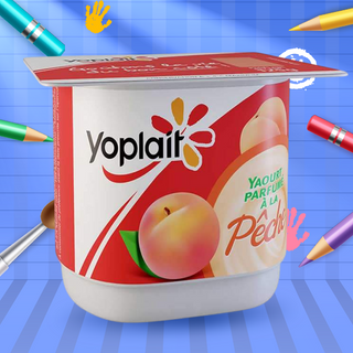 Offre YAOURT AROMATISE PECHE 125G YOP - 100487348