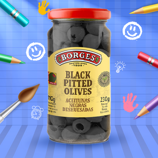 Offre OLIV NRE DÉNOYAUTÉES 110G/230G BORGES - 100661309