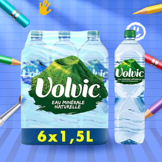 Offre EAU MIN BTL 6X1,5L VOLVIC - 100139818