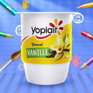 Offre YAOURT AROMATISE VANILLE 125G YOP - 100026806