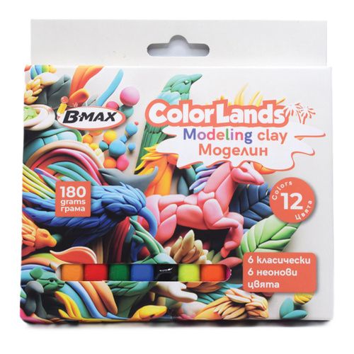 Моделин B-Max Color Lands 12 Цвята