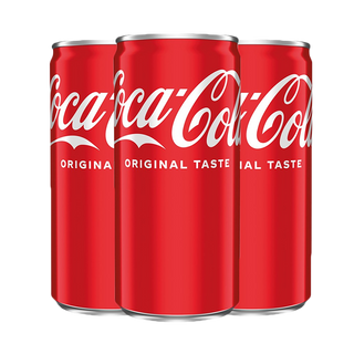 3 x NAPÓJ COCA COLA ORIGINAL TASTE 0,33L PUSZ. ZW.