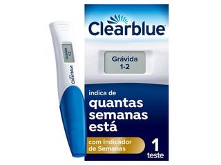 Teste Clearblue Gravidez Indicador De Semanas 1Un