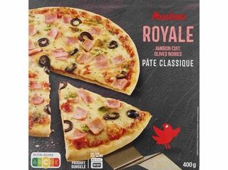 Pizza Cozedura Pedra Auchan Royale 400G