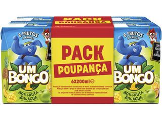 Néctar Um Bongo 8 Frutos 6X0.20L