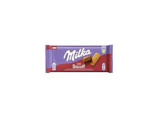 Chocolate De Leite Milka Biscoff 90G