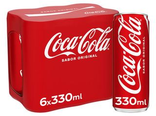 Refrigerante Com Gás Coca-Cola Original Lata 6X0.33L (Sdr)