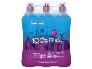 Água Mineral Natural Monchique Sport 100% Rec 6X0.72L (Sdr)