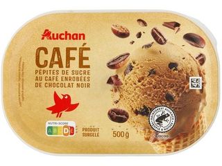 Gelado Auchan Café, Pepitas Café, Cacau 1L