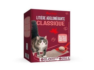 Areia Para Gato Auchan:Mineral Aglomerante Compact 5L