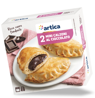 2 Mini calzoni al cioccolato 180G Artica