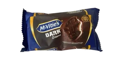 Mcvitie's Dark Creams Cocoa Biscuit, 112G