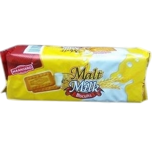 Haansbro Malt & Milk Flavoured Biscuit, 84G