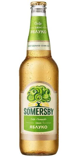Сидр "Somersby Яблуко" 1л