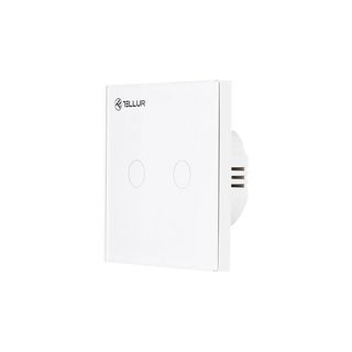 Intrerupator WiFi Tellur Smart, 2 ports, 1800W, 10A