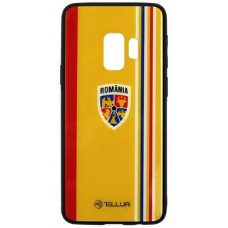 Carcasa Glass Print pentru Samsung Galaxy S9, Tricolor