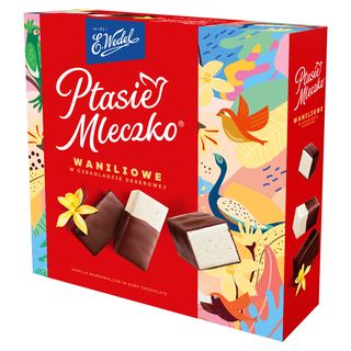 E. Wedel Ptasie mleczko czekoladowe w czekoladzie deserowej 340 g