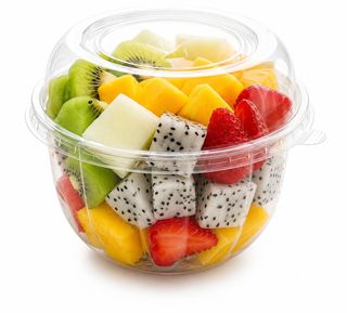 Frutta paradise mix con melone, mango, kiwi, pitaya e fragole 150 g