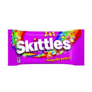 Драже Skittles жевательные 2в1 38г