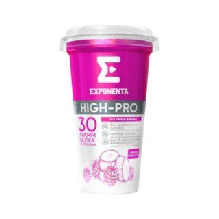 НАПИТОК КИСЛОМОЛ. EXPONENTA HIGH PRO ОБЕЗЖИР МАЛИНА БАНАН 250ГР
