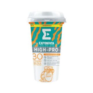 НАПИТОК КИСЛОМОЛ. EXPONENTA HIGH PRO ОБЕЗЖИР СОЛЕНАЯ КАРАМЕЛЬ 250 ГР