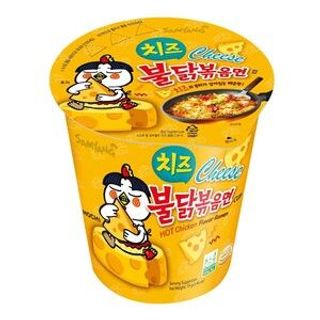 SAMYANG CHEESE HOT CHICKEN FLAVOR RAMEN CUP 70G