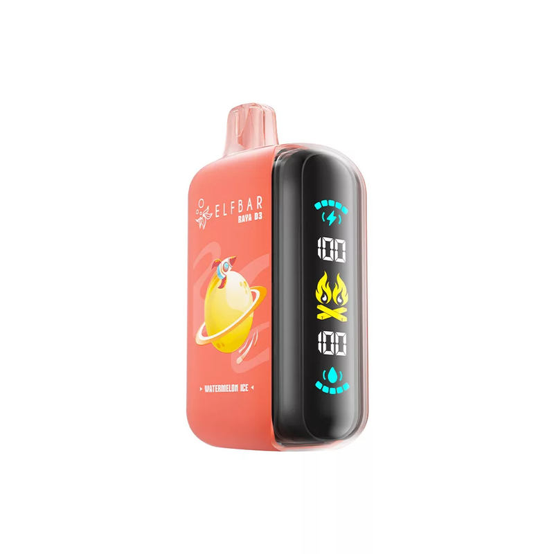Elfbar Raya D3 Watermelon Ice, 25000 Puffs